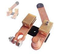 Top Post Knife Blade Master Switch, Ampper 12V / 24V Battery Disconnect Switch Isolator Power Cut Off for Marine Car Boat RV ATV (Negative, Horizontal & Vertical)