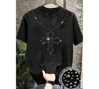 Top pour hommes, procédé de perçage à chaud, t-shirt casual à manches courtes col rond de couleur unie pour hommes, nouveau printemps/été 2026. Offrez un cadeau à votre petit ami, un cadeau pour la fê