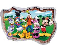 TOP PRINTS 483 Sticker Mural 3D Motif Mickey Mouse Club House - 90x65cm