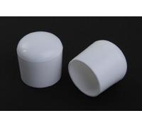 Top prix! 4 pièces bouchon pied de chaise, goélette de pied de chaise, protection de sol, Ø=28mm, (mesure dedans), blanc plastique