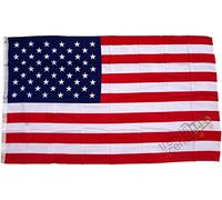 Top qualité - Drapeau Etats-Unis Etats-Unis d'Amérique 250 x 150 cm - Extrêmement indéchirable - pas de vaisselle en porcelaine pas cher
