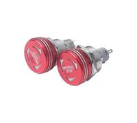 TOP Quality 16/19/22MM Large Power Emergency Stop Button Switch 1NO1NC Roatry Latching Button with LED Illuminate NWPNLXEA(19MM,RED LED_12V-24V)