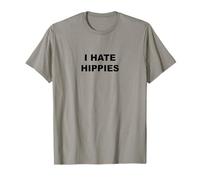 Top qui dit que je déteste les hippies | Hippy - Funny - Hippies Suck T-Shirt