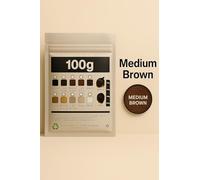 Top Recharge Brun Moyen/Medium Brown Poudre de Cheveux Densifiante Kératine Cheveux Fins Volumisante ANTI CALVITIE Universelle