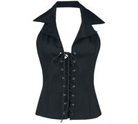 Top Rockabilly de Gothicana by EMP - Dita - S à XXL - pour Femme - noir L