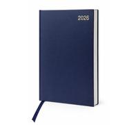 Top Sale Agenda 2026 A4 - 2 pages par jour avec couverture rigide - Organiseur annuel professionnel - Bleu