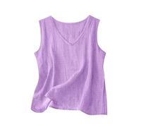 Top sans Manches col en V, Doux et Frais, Un incontournable été comme Hiver#M