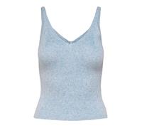 Top sans manches - Only - Onllina Top Noos - Col V - Bleu clair - Taille M