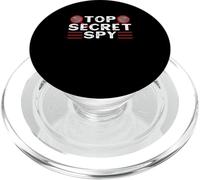 Top Secret Spy Détective privé Espion Secret PopSockets PopGrip pour MagSafe