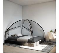 ""Top sélection"" Moustiquaire - JILLE - mongole avec portes 220 maille noir 200 x 180 x 135 cm LIFE05 1158435