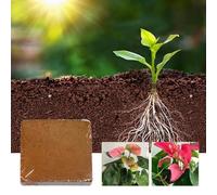 Top Soil, milieu de sol en fibre de coco biologique pour l'agriculture avancée, substrat de coco et compost, culture de plantes, engrais nutritif pour l'herbe et les fleurs (lot de 1)