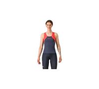 Top sole castelli femme bleu rouge
