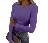 Top Sport Femme Octobre Sherpa Ado Moulant Fete Humour Pull Hiver Chaud Chic Et Élégant Marque Lot Roulé Col Bateau Col Rond Cachemire Sweat Femme Zippé Pourpre XXL