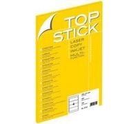 TopStick Labels Étiquette pour dos de classeur 192 x 61 mm Blanc G