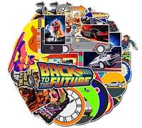 Top Stickers ! Lot de 50 Petits Stickers Retour vers le Futur - Back to the Future - Environ 6cm - Scrapbooking