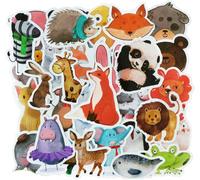 ¿¿ Top Stickers ! ¿¿ Lot De 50 Stickers Variés Sur Le Thème Des Animaux - Autocollant Hd Non Vulgaires \U2013 Fashion, Style, Bomb - Customisation Pc, Portable, Bagages, Moto, Vélo, Skate... (#50-Ani