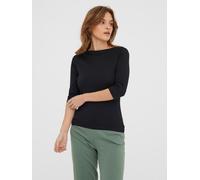 Top stretch VERO MODA femme manches 3/4 col bateau VMPANDA neuf