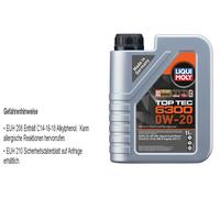 Top Tec 6300 0W-20 1 L Huiles pour Acea C5 Api Sn Jaguar / Land Rover