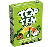 Cocktail Games – Jeu d'ambiance Top Ten Aventures – Coopératif, 4-9 joueurs, dès 14 ans, VF