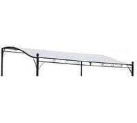 Top Toile de Couverture en Polyester écru pour tonnelle pergola véranda 3 x 2,5 m