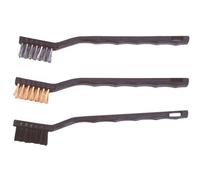 Top Tools - Brosses Métalliques 230 Mm (cuivre, Acier, Nylon) - 3 Pièces