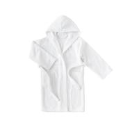 Top Towel - Confort - Peignoir Fille - Peignoir Garçon - 100% Coton - Éponge 450g/m - De 2 à 4 ans - Blanc