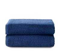 Top Towel - Plus - Lot de 2 Serviettes de Bain ou de Douche - Serviettes de Bain - 100% Coton - 500 g/m2 - Dimensions 70x140 cm - Marin