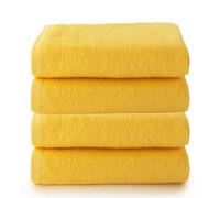 Top Towel Plus - Lot de 4 Serviette de Bain 100% Coton - Essuie Main 50 x100cm 400g - Douces, Absorbantes et Résistantes | Ensemble Idéal pour Une Salle de Bain Moderne