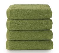 Top Towel Plus - Lot de 4 Serviette de Bain 100% Coton - Essuie Main 50 x100cm 400g - Douces, Absorbantes et Résistantes | Ensemble Idéal pour Une Salle de Bain Moderne