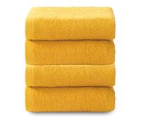 Top Towel Plus - Lot de 4 Serviette de Bain 100% Coton - Essuie Main 50 x100cm 400g - Douces, Absorbantes et Résistantes | Ensemble Idéal pour Une Salle de Bain Moderne