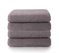 Top Towel Plus - Lot de 4 Serviette de Bain Grande Taille 100% Coton - Drap de Douche 70 x 140cm 400g - Douces, Absorbantes et Résistantes | Ensemble Idéal pour Une Salle de Bain Moderne