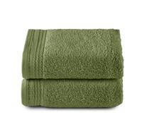 Top Towel - Premium - Grandes Serviettes de Bain - Serviettes de Bain - 2 essuie-Mains - 50 x 100 cm - 100% Coton - 600 grammes - Feuille