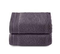 Top Towel - Premium - Grandes Serviettes de Bain - Serviettes de Bain - 2 essuie-Mains - 50 x 100 cm - 100% Coton - 600 grammes - Marengo