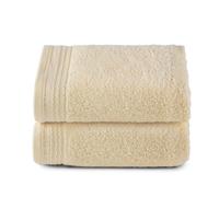 Top Towel - Premium - Grandes Serviettes de Bain - Serviettes de Bain - 2 essuie-Mains - 50 x 100 cm - 100% Coton - 600 grammes - Naturel