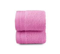 Top Towel - Premium - Grandes Serviettes de Bain - Serviettes de Bain - 2 Serviettes pour Le Visage ou Le Bidet - 30x50 cm - 100% Coton - 600 Grammes - Mauve