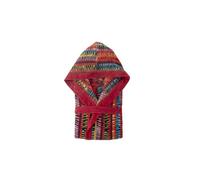 Top Towel Samurai - Peignoir de Bain Jacquard à Capuche - 100% Coton 500 g/m² - Finition Velours Ultra Douce - Très Haute Absorption - Unisexe