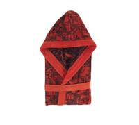 Top Towel Warrior - Peignoir de Bain Jacquard à Capuche - 100% Coton 500 g/m² - Finition Velours Ultra Douce - Très Haute Absorption - Unisexe