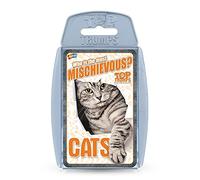 Top Trumps Cats Classics Jeu de Cartes Apprenez des Faits sur Le Chat du Bengale, British Shorthair et Le Chat sibérien dans ce Jeu éducatif, 2 Joueurs et Plus Font Un Excellent Cadeau pour Les