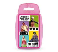 Top Trumps Guide to Fashion Trends Specials Jeu de cartes Jouez avec 30 des styles de mode les plus branchés, emblématiques et distinctifs, cadeaux et jouets éducatifs pour garçons et filles