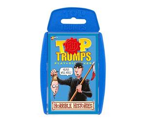 Top Trumps Horrible Histories Jeu de Cartes