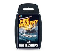Top Trumps Jeu de cartes Battleships Classics – Jeu éducatif, vitesse HMS Triumph – 2+ joueurs