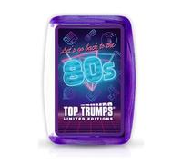 Top Trumps Jeu de Cartes en édition limitée des années 80, revisitez Les années 80 et apprenez des Faits sur E.T, Ghostbusters, Walkman, Rubik's Cube et Pac-Man, Cadeau éducatif et Jouet pour garçons