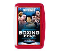 Top Trumps Jeu de cartes Icônes de boxe - Jeux familiaux pour enfants et adultes - Jeux d'apprentissage - Jeux de cartes pour enfants à partir de 2 joueurs - Jeux de guerre pour enfants - Jeux de
