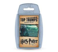 Top Trumps Jeu de Cartes spécial Harry Potter et Les Reliques de la Mort Partie 2, Jouez avec Harry, Ron, Hermione, Dumbledore et Hagrid, éducatif pour 2 Joueurs et Plus, C'est Un Excellent Cadeau
