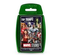 Top Trumps Jeu de Cartes spécial Marvel Cinematic Universe Volume 2, jouez avec Spider-Man, Captain America et Scarlet Witch, Jeu de Voyage éducatif, Fait Un Excellent Cadeau pour Les 6 Ans et Plus