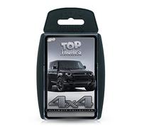 Top Trumps Jeu de Cartes Ultimate 4x4 Vehicles Classics, découvrez des Faits intéressants sur 30 des Meilleurs 4x4, y Compris Le défenseur de James Bond, Le Cybertruck de Tesla et la Voiture Volante