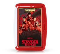 Top Trumps Jeu Stranger Things - Jeux familiaux pour enfants et adultes - Apprendre avec des cartes
