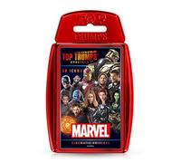 Top Trumps Marvel Cinematic Universe Jeu de Cartes spécial Jouez avec Black Widow, Iron Man et Black Panther, Thanos et Loki, à partir de 12 Ans