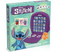 Top Trumps Match - Stitch Jeu de dés Jeu de société Jeu pour enfants
