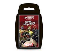 Top Trumps Specials Marvel Super Villains WM01074-EN1-6 Jeu de cartes Rouge